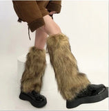 Cozy Plush Leg Warmers