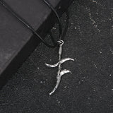 Spectral Steed Black Dagger Necklace