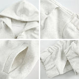 Edgy Urban Zip-Up Hoodie