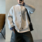 Trendy Fake Two-Piece Open Front Sweatshirt