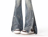Spicy Girl High Waisted Flared Jeans