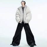 Men Warm Winter Casual Layers Hooded Cotton Jacket