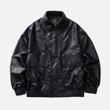 Trendy Lightweight Leather Biker Jacket