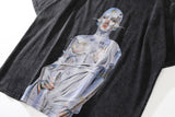 Robot Graphic Short Sleeve T-shirt