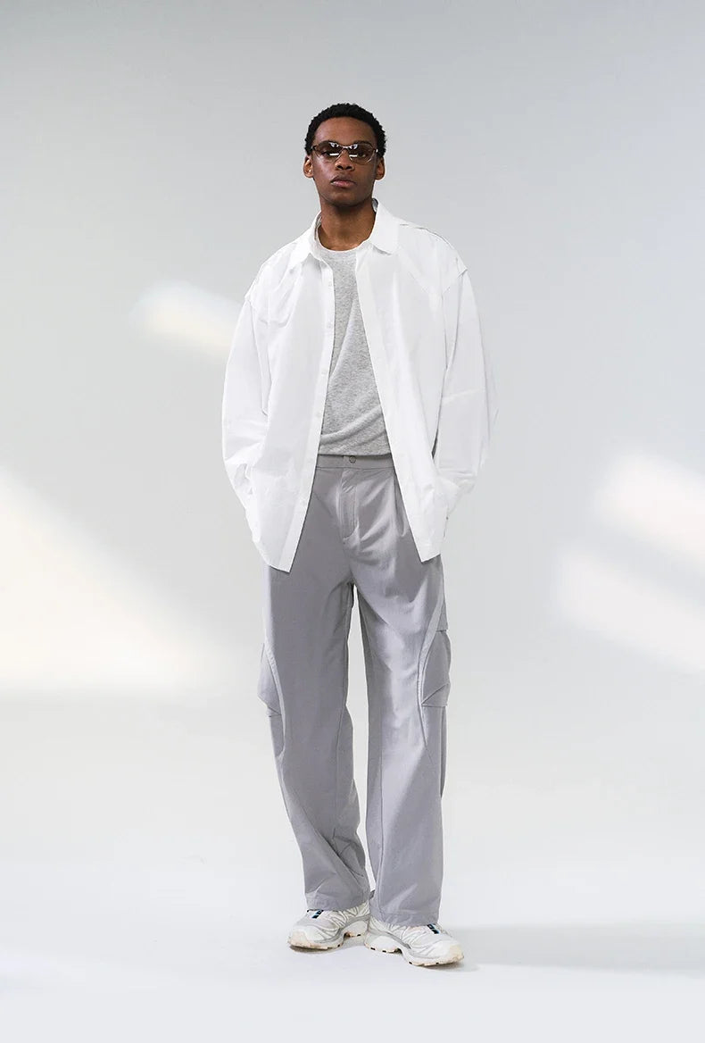 Streetwear 3d Tailored Sorona Curved Sleeve Shirt