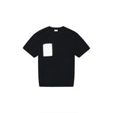 Streetwear Luxury Knit O-Neck Short Sleeve T-Shirt