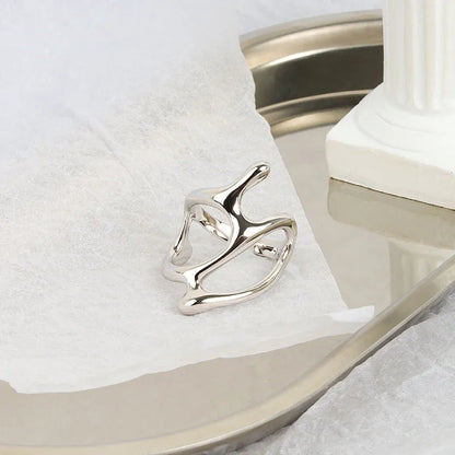 Vintage Irregular Hollow Ring