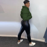 Women's Cropped Puffer Jacket