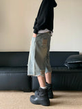 Washed Distressed Jorts