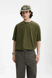 Solid Color High Street Oversized T-Shirt