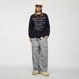 Positive Morning Text Sweater