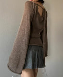 Bell Sleeve Knit Sweater