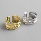 Carved In Zin Alloy Rings