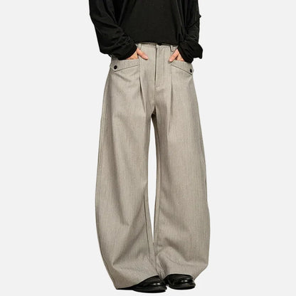 Old Money Style Double Pleat Pants