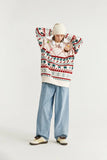 Christmas Knitted Snow Sweater