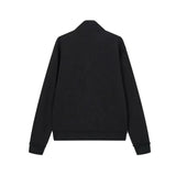 Grunge Aesthetics Tattoo Print Zipper Shirt