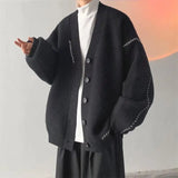 Chic Korean Style Spliced Cardigan