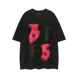 Edgy Cool Patchwork Fur T-Shirt