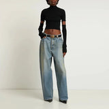 Vintage Heavy Industry Distressed Baggy Jeans
