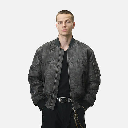 Chic Camouflage Windproof Winter Padded Jacket