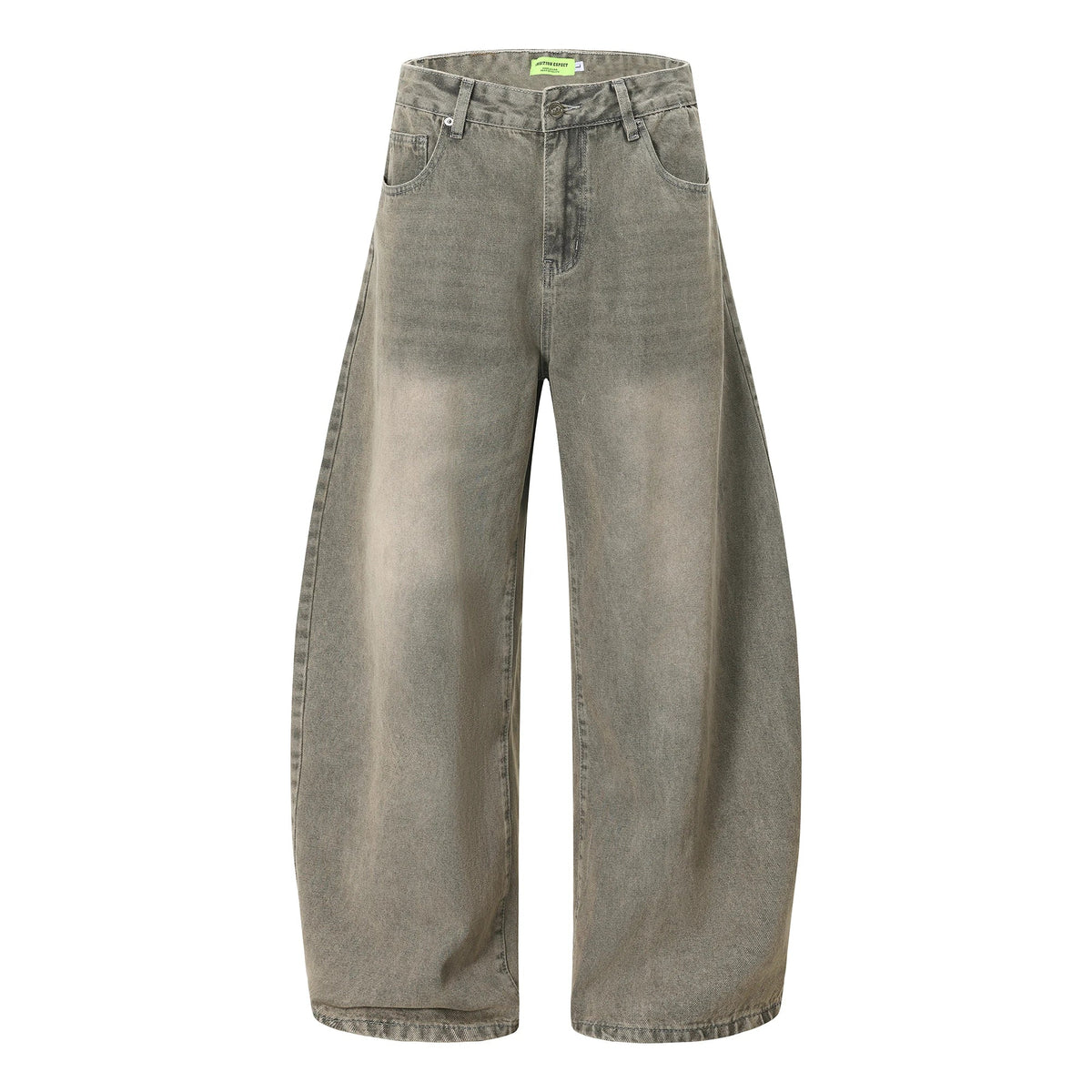 Arc Washed Grey Baggy Jeans