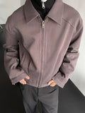 Men's Vintage Streetwear Coat Zipper Jacket