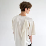 High Quality Personalized Ribbon Patchwork T-Shirt