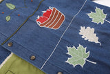 Embroidery Sunflower Long Sleeve Shirt