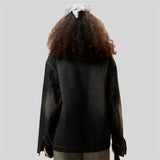 Women's Washed Denim Jacket