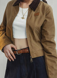 Vintage Khaki Detroit Workwear Jacket
