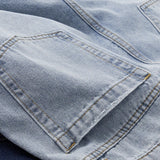 Vintage Wide-Leg Denim Jeans