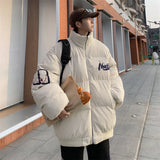 Cozy Corduroy Padded Winter Parka Puffer Jacket