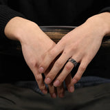 Vintage Cyberpunk Handmade Armor Ring