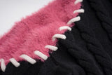 Gothic Stitched Knitted Sweater