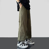 Vintage Casual Drawstring Straight Leg Baggy Jogger