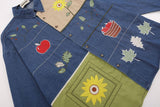 Embroidery Sunflower Long Sleeve Shirt