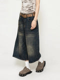 Y2K 2000s Blue Women's Punk Jorts
