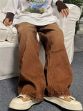 Versatile Hip Hop Casual Wash Gradient Jeans
