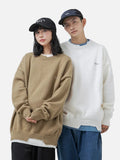 Y2K Soloid Color Patchwork Ripped Knit Sweater