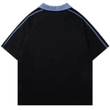 Insulated Y2K Graphic Patchwork Racing Sport T-Shirt