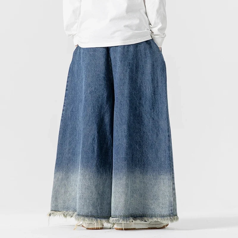 Cozy Oversized Wide Leg Denim Jeans