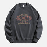 High Quality Oversized Graphic Crewneck Sweatshirt