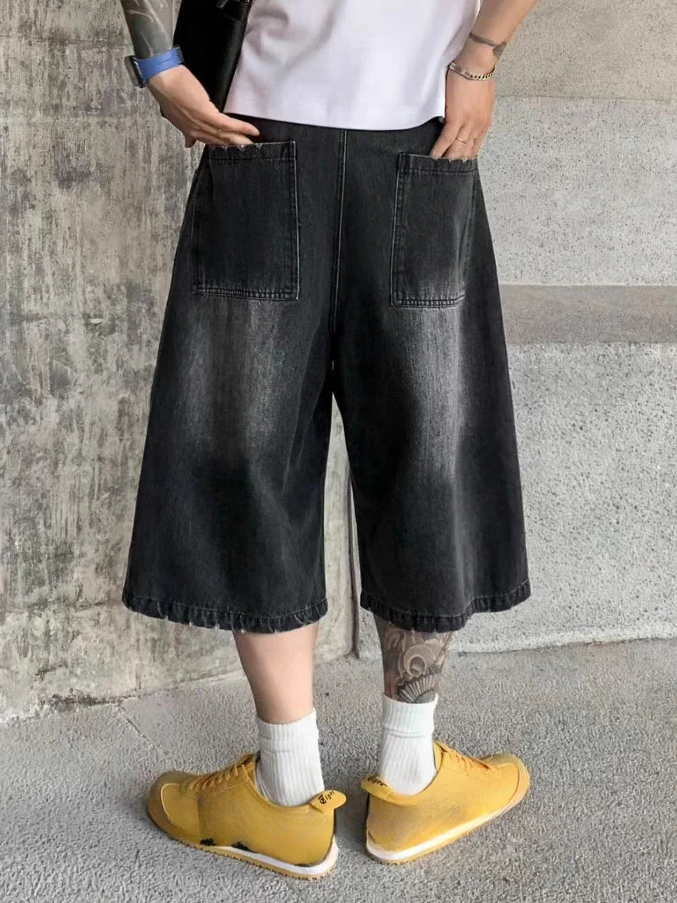 Retro Personalized High Street Loose Jorts