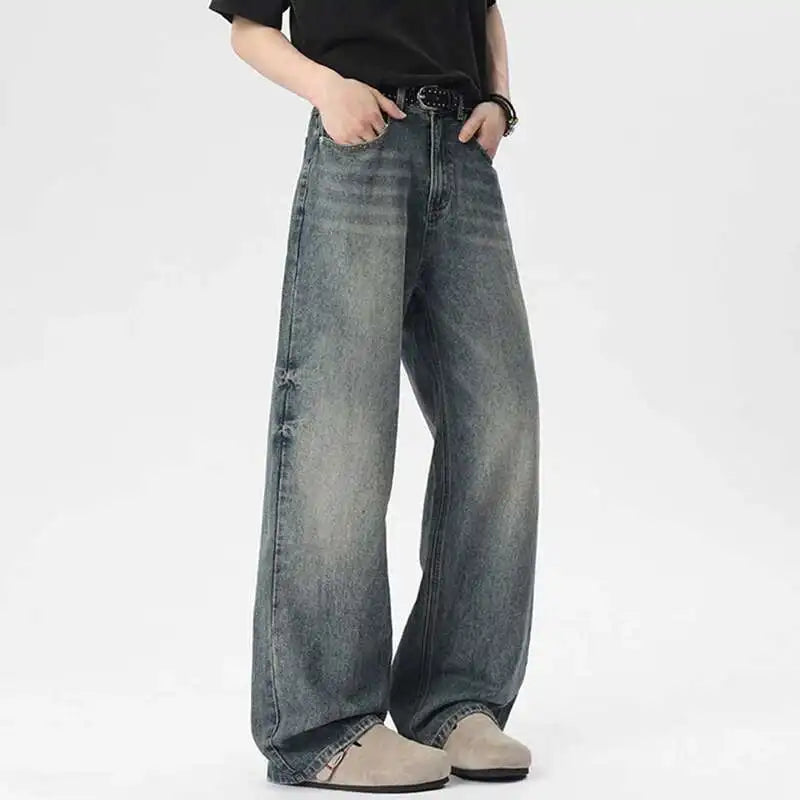 American High Street Style Whisker Jeans