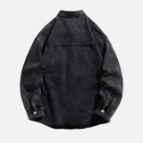 Durable Hip Hop Distressed Denim Jacket