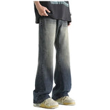 Trendy Ombre Flare Jeans