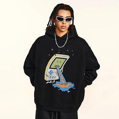 Streetwear Funny Cartoon Graphic Hoodie