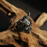 Adjustable Retro Punk Gothic Ring