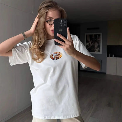 High Quality Printed Y2K Loose T-Shirt