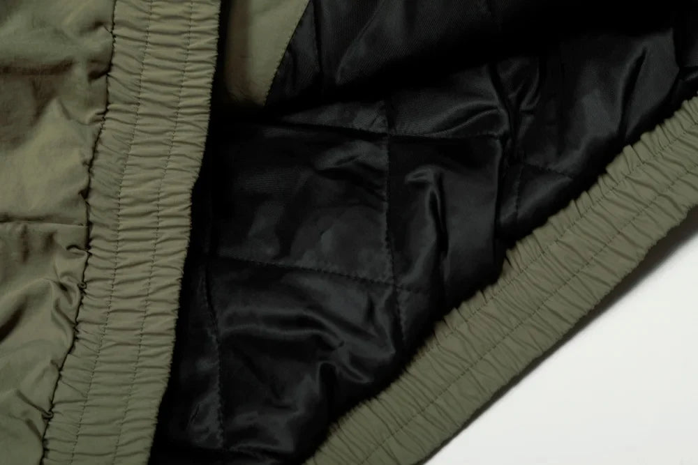 Streetwear Hip Hop Fur Collar Hooded Jacket